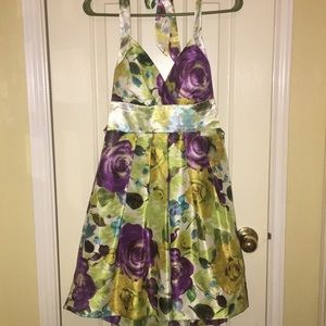Floral Charlotte Russe mini dress